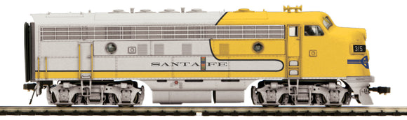 MTH HO Gauge Model Trains 80-2115-0 Santa Fe F-7 A Unit (DCC Ready)