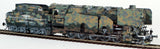 Micro Metakit 99105H German DRB Camouflaged Class BR 44 Heavy War Locomotive