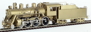 HO Brass Model Train - Pacific Fast Mail Louisiana & Arkansas Railroad 2-6-0 "Hustler" - Unpainted