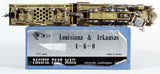 HO Brass Model Train - Pacific Fast Mail Louisiana & Arkansas Railroad 2-6-0 "Hustler" - Unpainted