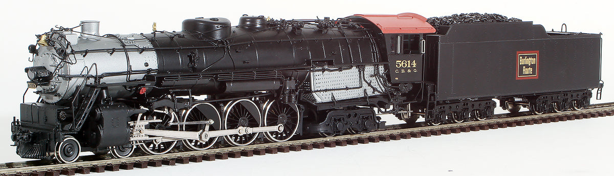 HO Brass Model Train - Sunset Models CB&Q Railroad 4-8-4 Class O