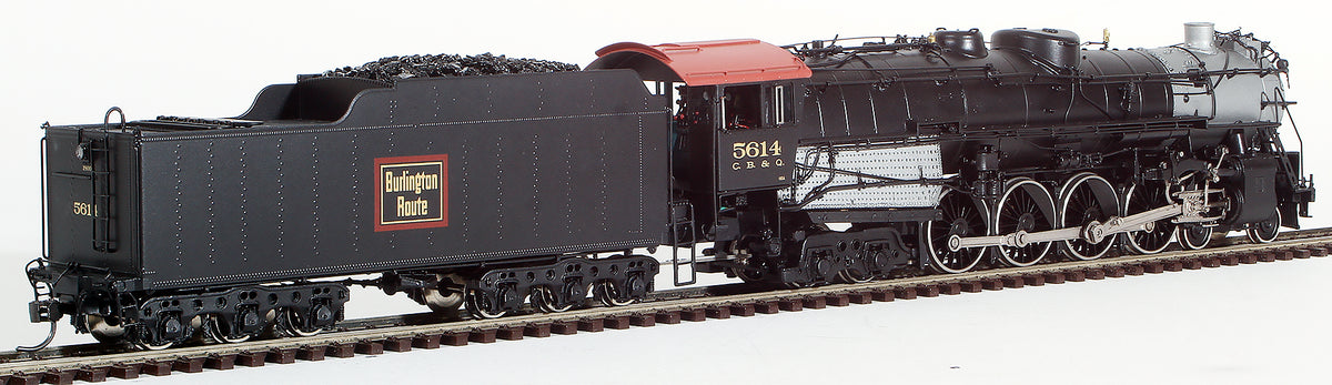 HO Brass Model Train Sunset Models CB&Q Railroad 4-8-4 Class O-5a