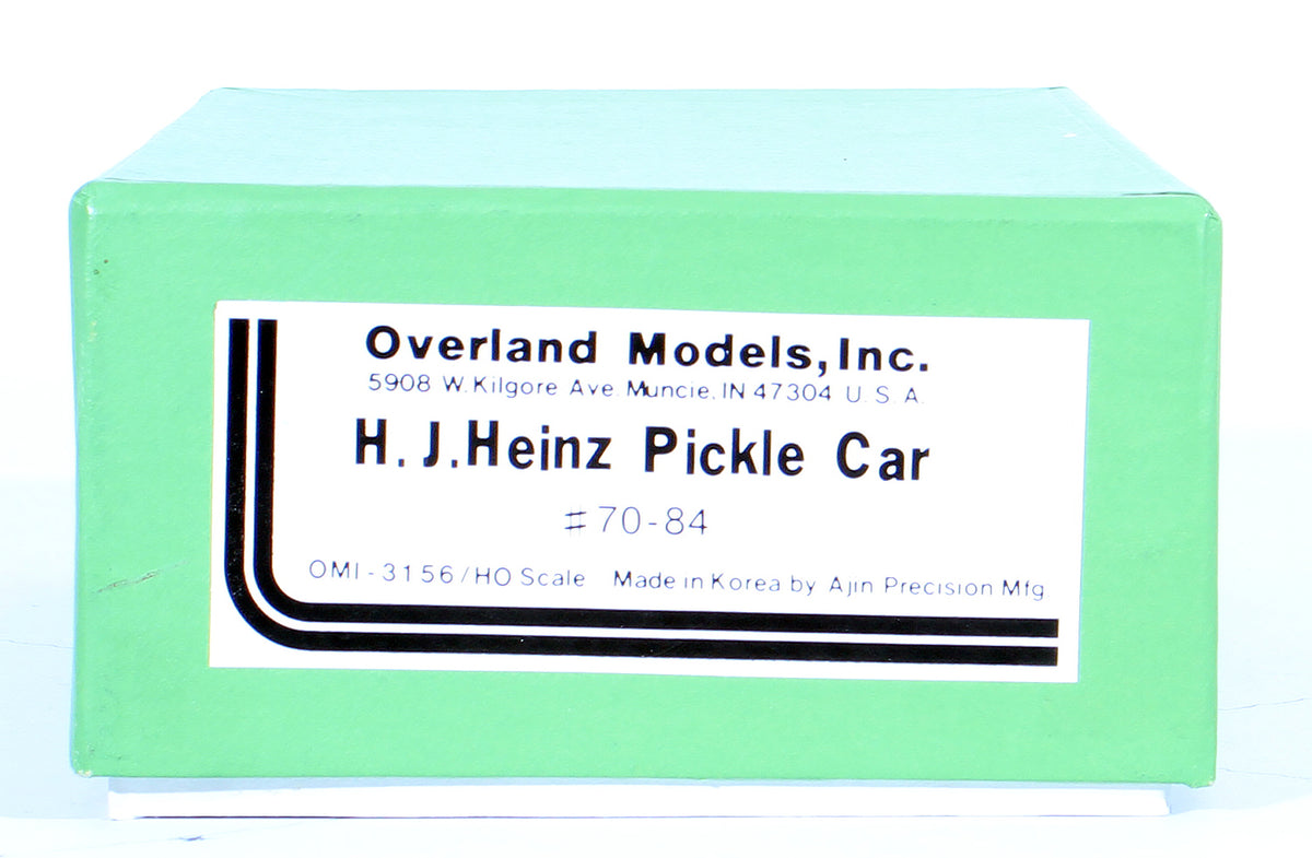 HO Brass Model Trains - Overland Models #OMI-3156 H.J Heinz Pickle