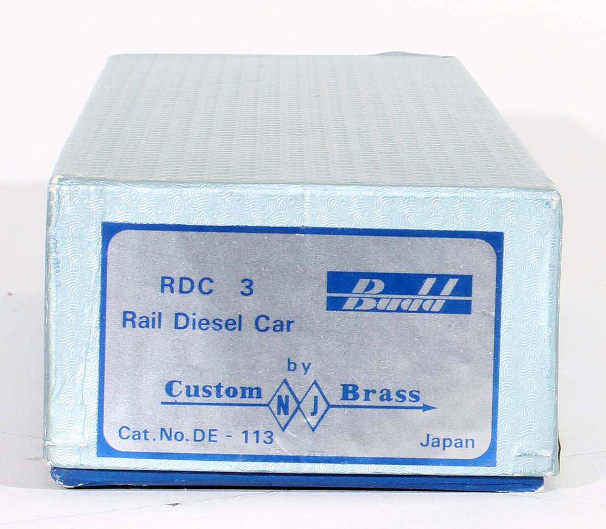 HO Brass Model Train - NJ Custom Brass Misc. Railroads Budd RDC-3