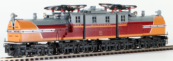 HO Brass Model Trains - NJ Custom Brass Milwaukee Road Bi-Polar Class EP-2 Electric Locomotive 