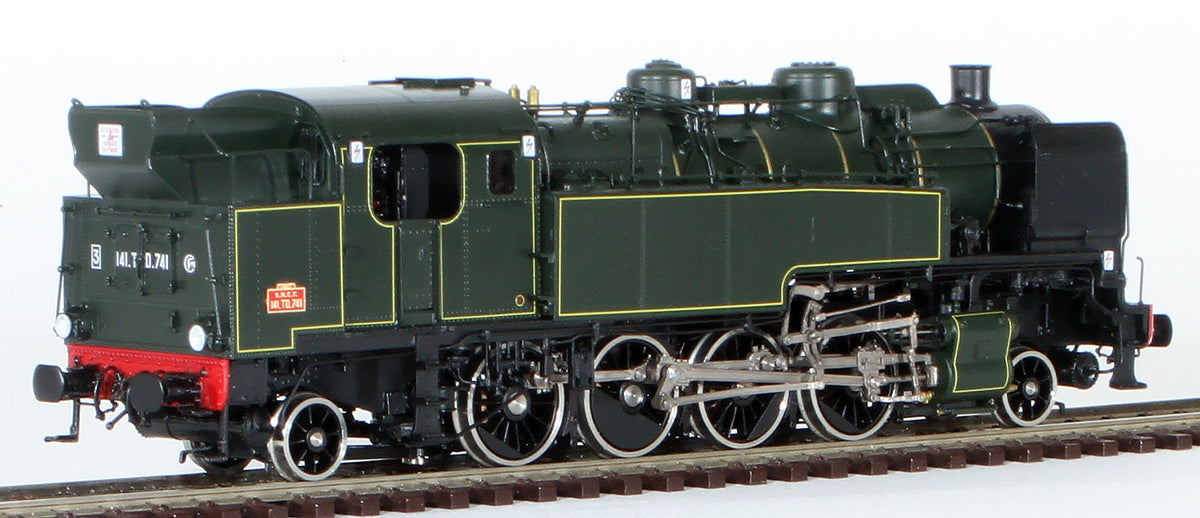 HO Brass Model Train - Fulgurex 2330/2 French SNCF Railroad 2-8-2