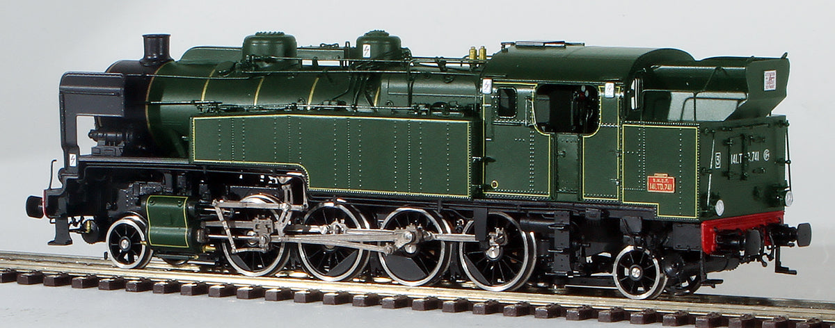 HO Brass Model Train - Fulgurex 2330/2 French SNCF Railroad 2-8-2