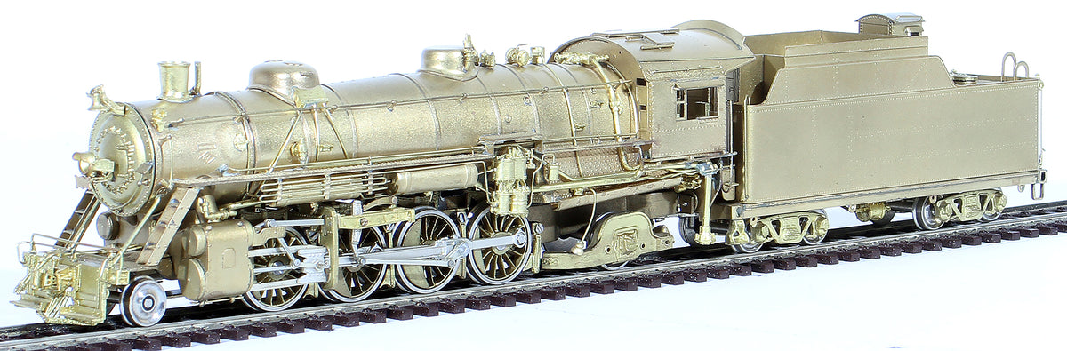 HO Brass Model Train Key Imports Frisco Railroad 2-8-2 Mikado #4000
