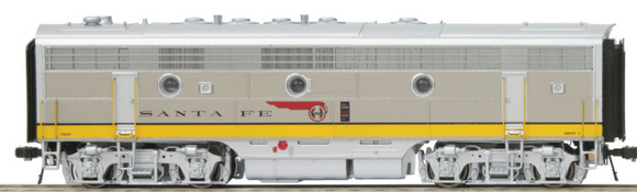 MTH HO Gauge Model Trains 80-2114-1T Santa Fe F-7 B-Unit