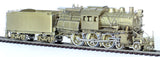HO Brass Model Trains - NJ Custom Brass Reading 4-6-0 Camelback Class L7sb - Unpainted