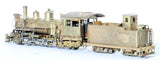 HOn3 Brass Model Train - PFM Pacific Fast Mail Denver & Rio Grande Western 2-8-2 K-27 Locomotive - Custom Painted (Copy)