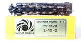 HO Brass Model Train - Sunset Models Southern Pacific Railroad 2-10-2 Class F-1 - Custom Painted