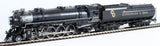 HO Brass Model Trains -  Challenger Imports Chesapeake & Ohio 4-8-2 Class J-2 Locomotive #544 "Washington Cameo Version" - Factory Painted