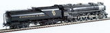 HO Brass Model Trains -  Challenger Imports Chesapeake & Ohio 4-8-2 Class J-2 Locomotive #544 "Washington Cameo Version" - Factory Painted
