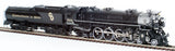 HO Brass Model Trains -  Challenger Imports Chesapeake & Ohio 4-8-2 Class J-2 Locomotive #544 "Washington Cameo Version" - Factory Painted