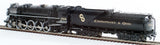 HO Brass Model Trains -  Challenger Imports Chesapeake & Ohio 4-8-2 Class J-2 Locomotive #544 "Washington Cameo Version" - Factory Painted