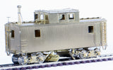 HO Brass Model Train - Van Hobbies Canadian Pacific Railroad 30 Foot Wood Flanger Caboose - Unpainted