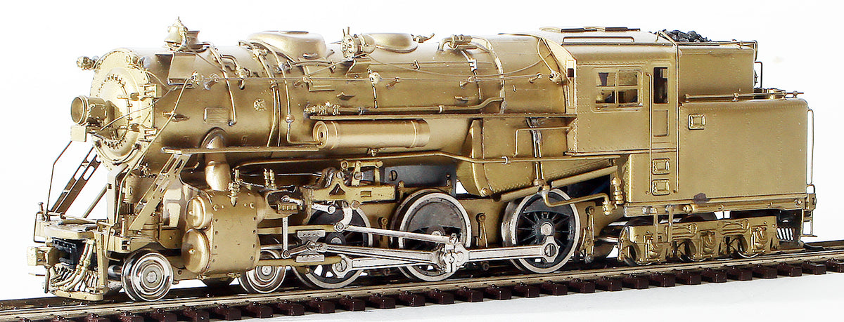 HO Brass Model Train - NJ Custom Brass Boston & Albany 4-6-6T