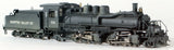 Narrow Gauge Brass Model Train - Pacific Fast Mail Sumpter Valley 2-6-6-2 Narrow Gauge - Unpainted