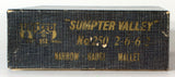 Narrow Gauge Brass Model Train - Pacific Fast Mail Sumpter Valley 2-6-6-2 Narrow Gauge - Unpainted