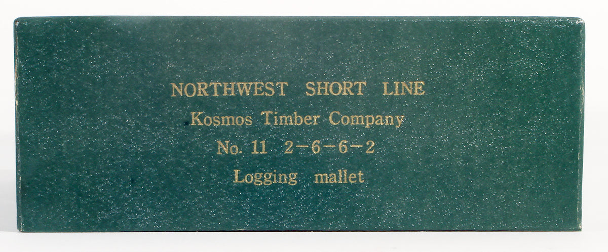NWSL IA-PACIFIC No. 9 2-6-2T塗装済み完成品 HO BRASS MODEL - NWSL KOSMOS TIMBER 2-6-6-2 LOGGING MALLET - LATER