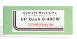 HO Brass Model Train - Overland Models Union Pacific Dash 8-40CW Diesel Locomotive