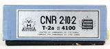 HO Brass Model Train - Van Hobbies Candian National Railroad  2-10-2 Class T-2a #4100 Unpainted