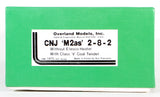HO Brass Model Train - Overland OMI-1475 Central of New Jersey M2as 2-8-2 Mikado - Unpainted