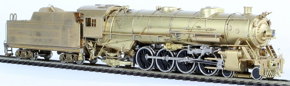 HO Brass Model Train - Akane Models U.S.R.A. 4-8-2 Heavy Mountain Stea