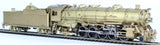 HO Brass Model Trains- Gem Models Akane 2-10-2 USRA Heavy Steam Locomotive Unpainted