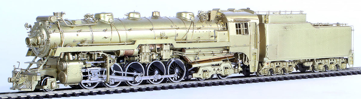 HO Brass Model Train - Pacific Fast Mail Canadian Pacific 2-10-4