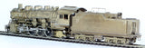 HO Brass Model Train - Pacific Fast Mail Sante Fe 2-8-2 Mikado Class 4000 - Unpainted