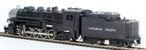HO Brass Model Trains - PFM Canadian Pacific 2-10-2 Class S2A - Factory Painted