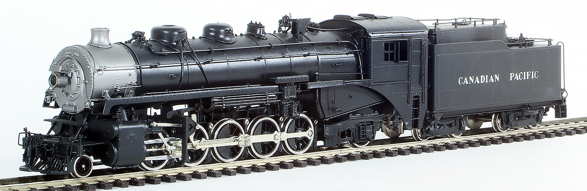 Ho Brass Model Trains - Pfm Canadian Pacific 2-10-2 Class S2a - Factor 