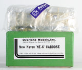 Overland Models Catalog #OM1-1194 New Haven Railroad Class NE-6 Caboose - Unpainted