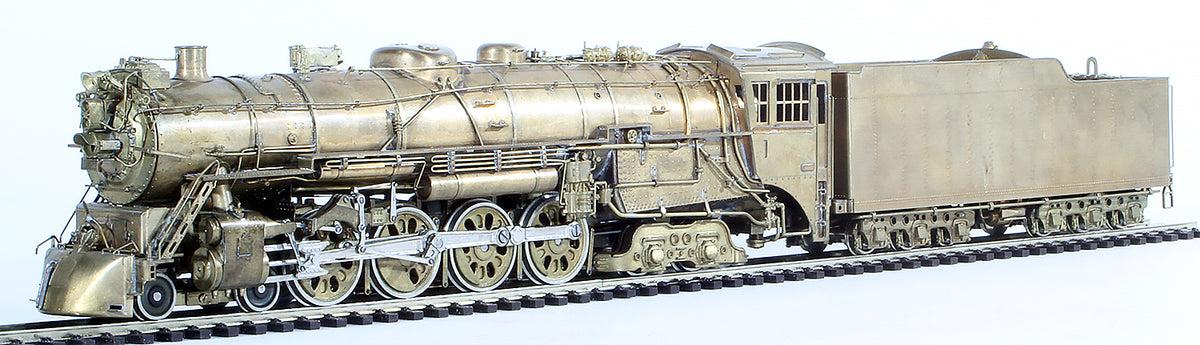 HO Brass Model Train - Pacific Fast Mail Crown CB&Q 4-8-4 Class O-5 St