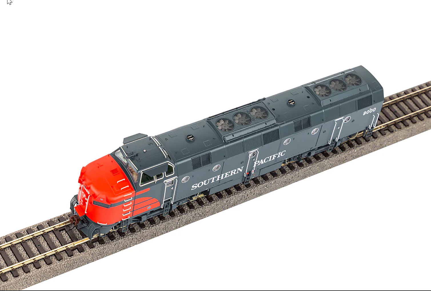 Piko #97445 Southern Pacific ML4000 Diesel Locomotive #9001 with