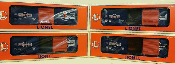 Lionel 6-29220 - 1997 Centennial Series 4-Hi-Cube Single-Door Boxcar Set