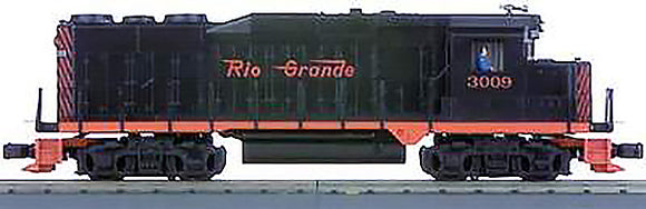MTH O Gauge Model Trains MT-2068LP EMD GP30 Diesel Rio Grande #3007 3-Rail w/Proto-Sound