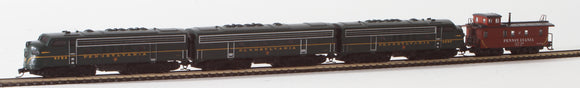 Marklin 88321 American Triple Unit Diesel Electric Locomotive with Caboose