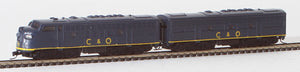 Z scale Marklin 88604 Diesel Locomotive custom C&O paint and Custom Motor