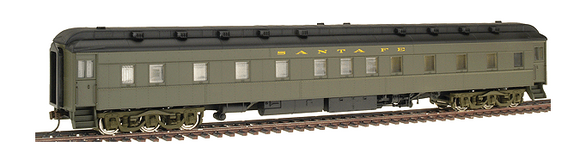 Walthers HO Scale 932-10402 Pullman Heavyweight 6-3 Plan #3523C Santa Fe