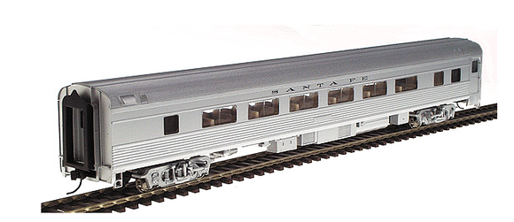 Walthers 932-16303 85' Budd 46-Seat Coach Sante Fe (without Skirts)