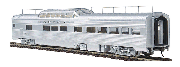 Walthers HO Scale 932-9006 Santa Fe Super Chief P-S  Pleasure Dome 500-505 series