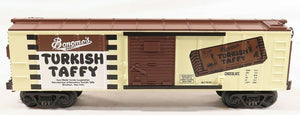 MTH O Gauge Model Trains 30-74128 Bonomo Taffy-Chocolate Boxcar