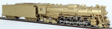 HO Brass Model Train - Westside Models Chesapeake & Ohio 2-10-4 Locomotive Class T-1 - Unpainted