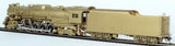 HO Brass Model Train - Westside Models Chesapeake & Ohio 2-10-4 Locomotive Class T-1 - Unpainted