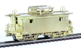 Overland Models #OMI-1216 Boston & Main Wooden Caboose - Unpainted