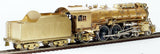 HO Brass Model Train - NJ Custom Brass New Haven Railroad 4-6-2 Pacific Class I-4 - Unpainted