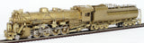 HO Brass Model Train - Key Models New Haven 4-8-2 Steam Locomotive Class R-1A - Unpainted 1984 Run (Copy)